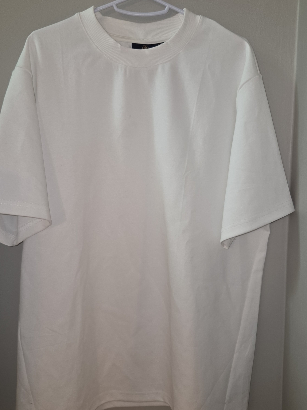 Herberton Men's White Short Sleeve Crew Neck Tee Large